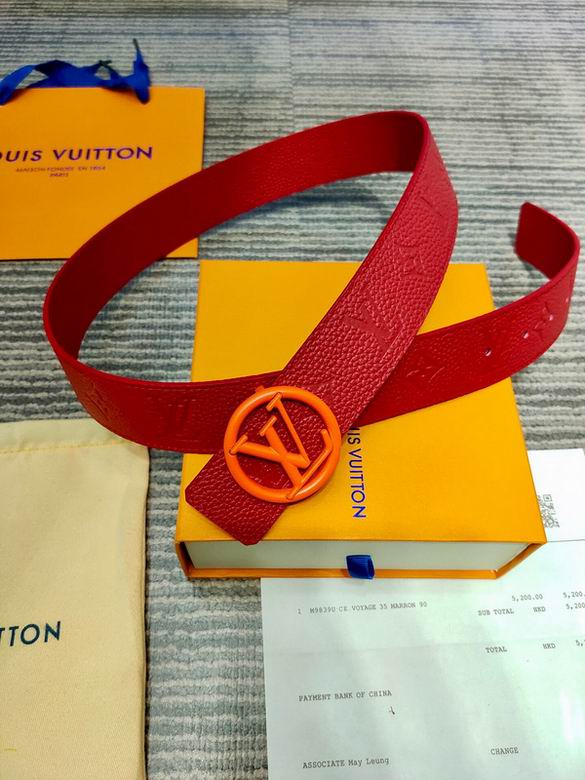 LV Belt 40mmX95-125CM 7D (235)